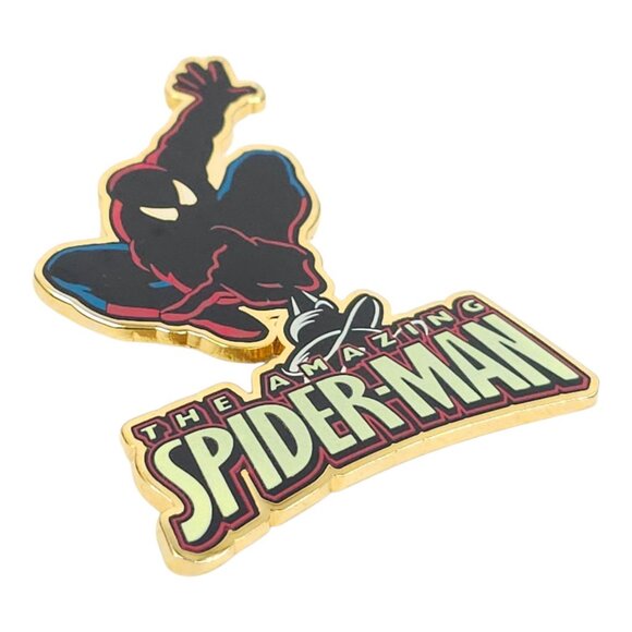 Universal Studios Pin Trading 2009 The Amazing Spider-Man Enamel Pin Pinback - Picture 7 of 12